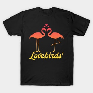 Flamingos in Love T-Shirt